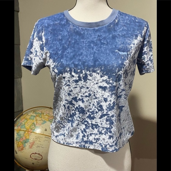 PINK Victoria's Secret Tops - Victoria Secret velvet shirt